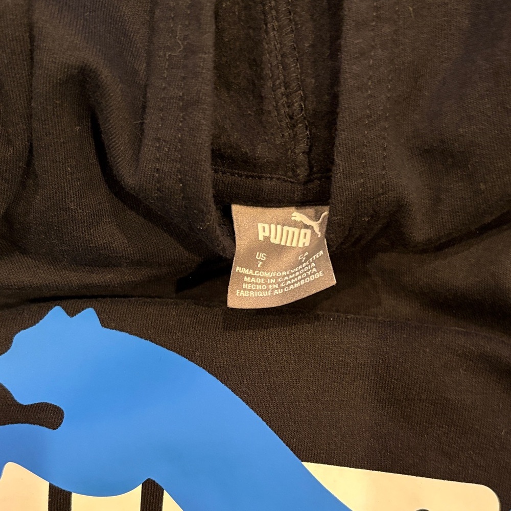Puma Kids Black and Blue Jogger Set - Picture 2 of 5